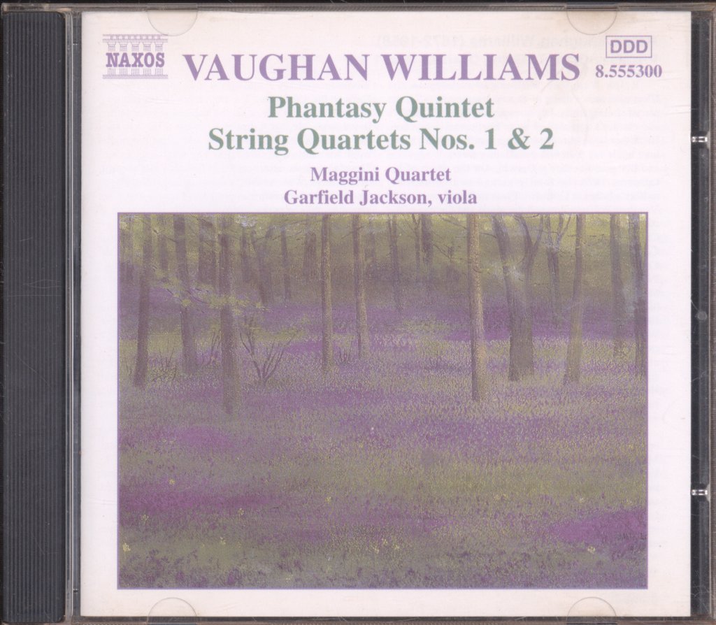 Maggini Quartet • Garfield Jackson - Vaughan Williams - Phantasy Quintet • String Quartets Nos. 1 & 2 - Cd