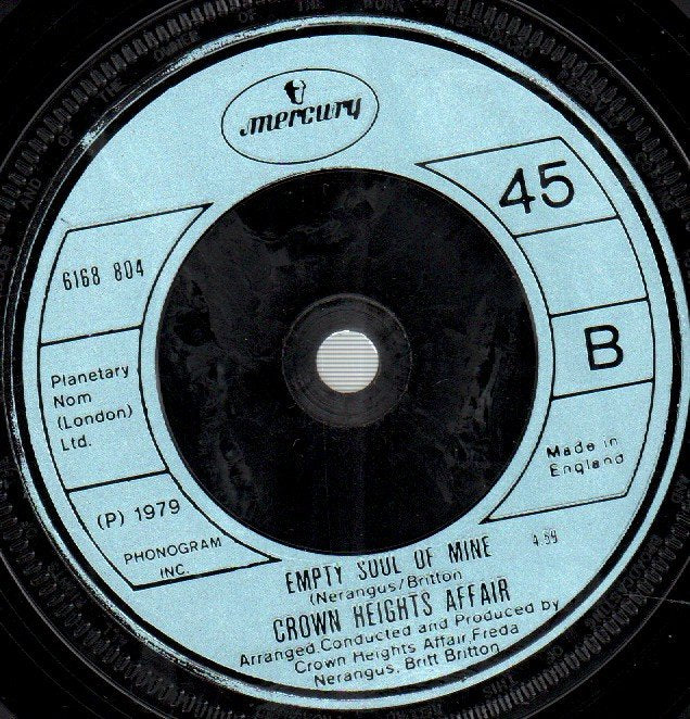 Crown Heights Affair - Dance Lady Dance - 7 Inch