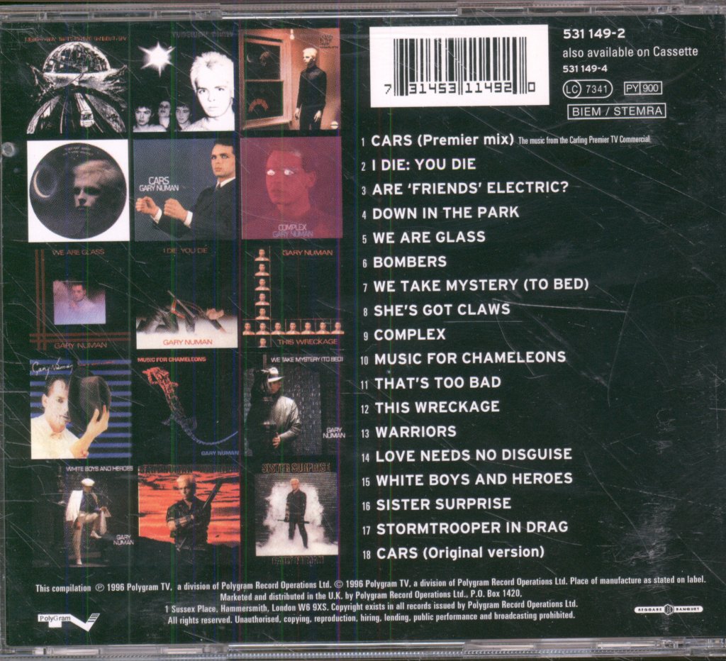 Gary Numan - Premier Hits - Cd