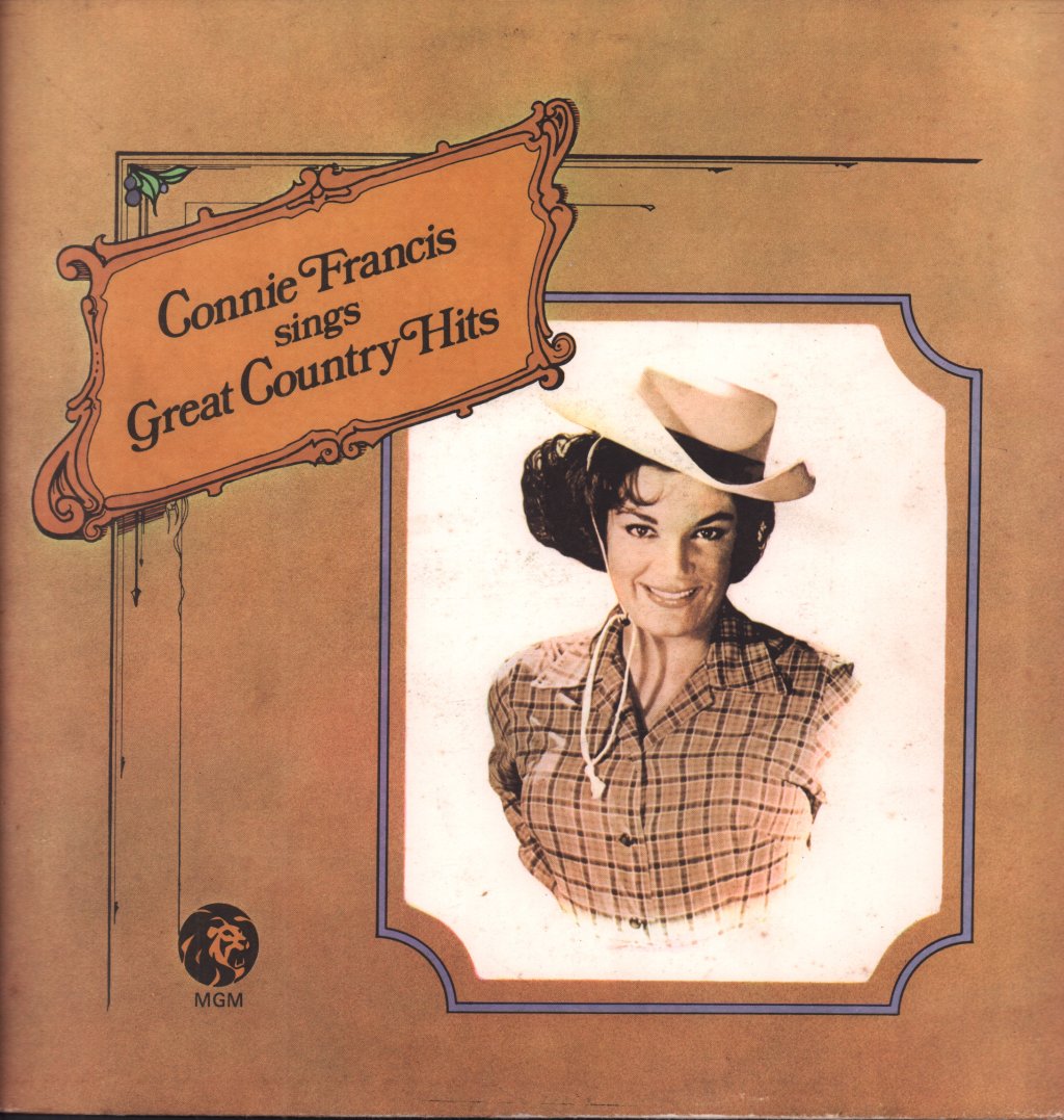 Connie Francis - Sings Great Country Hits - Lp