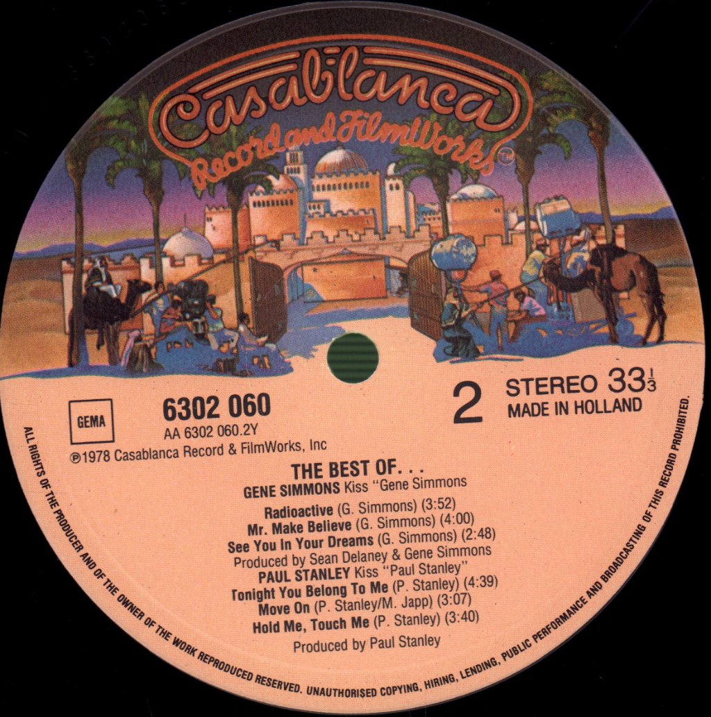 Kiss - Best Of Solo Albums - Lp