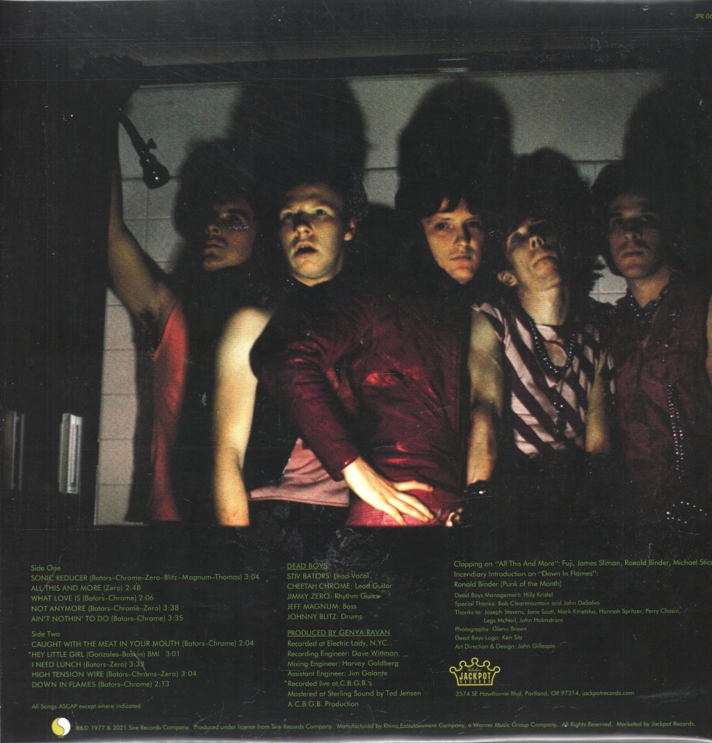 Dead Boys - Young, Loud and Snotty - Lp