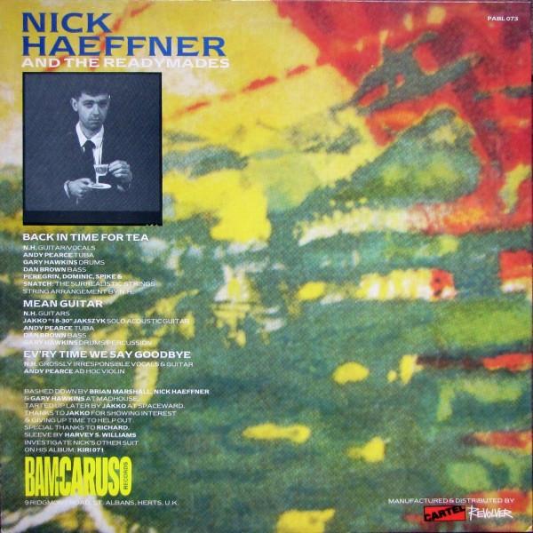 Nick Haeffner And The Readymades - Back In Time For Tea - 12 Inch