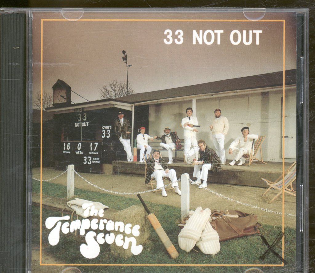 Temperance Seven - 33 Not Out - Cd