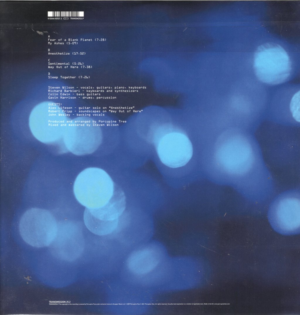 Porcupine Tree - Fear Of A Blank Planet - Double Lp