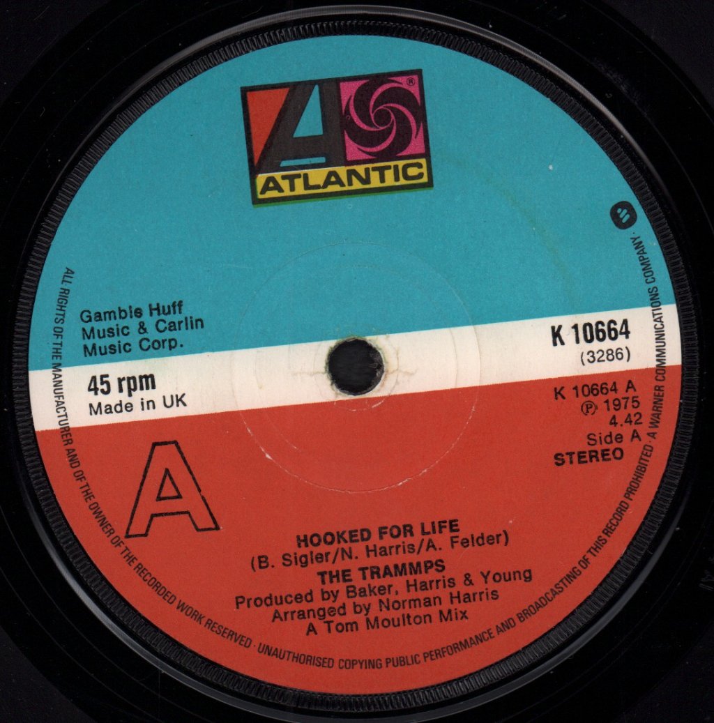 Trammps - Hooked For Life - 7 Inch