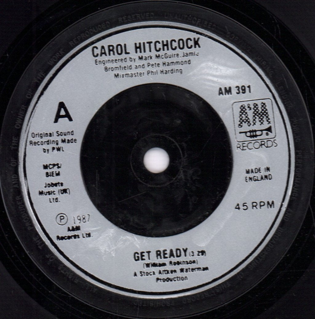 Carol Hitchcock - Get Ready - 7 Inch