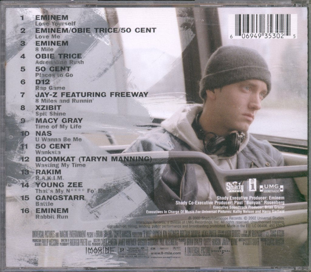 Various Artists - Music From And Inspired By The Motion Picture 8 Mile - Cd