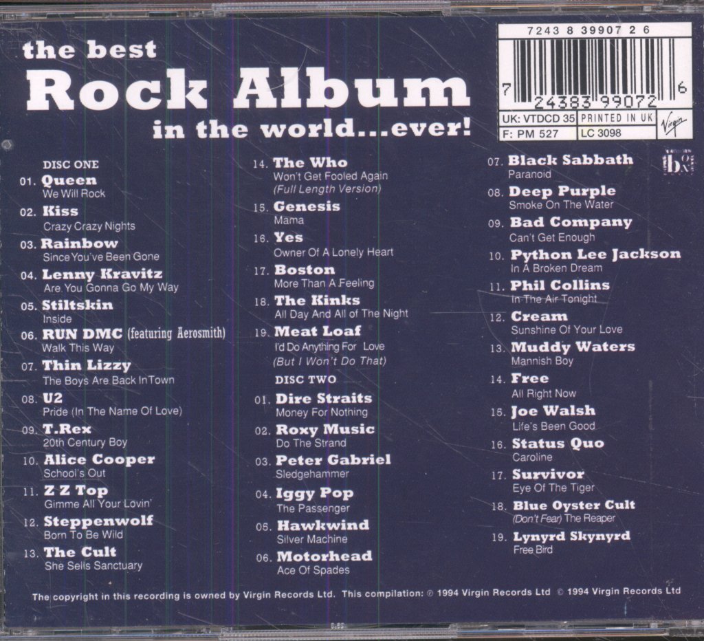 Various Artists - Best Rock Album Radio Ad In The World...Ever! - Cd