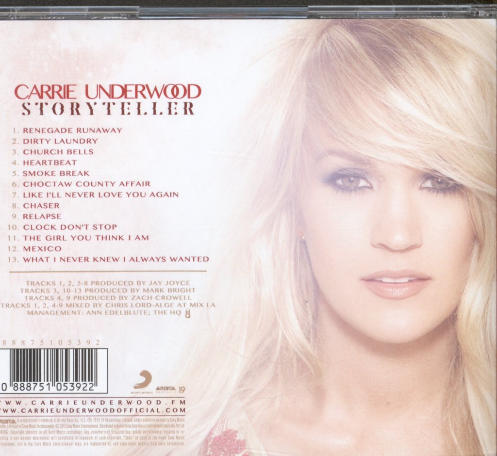Carrie Underwood - Storyteller - Cd