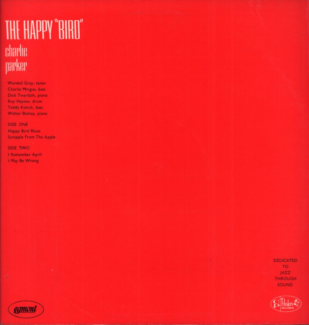 Charlie Parker - Happy "Bird" - Lp