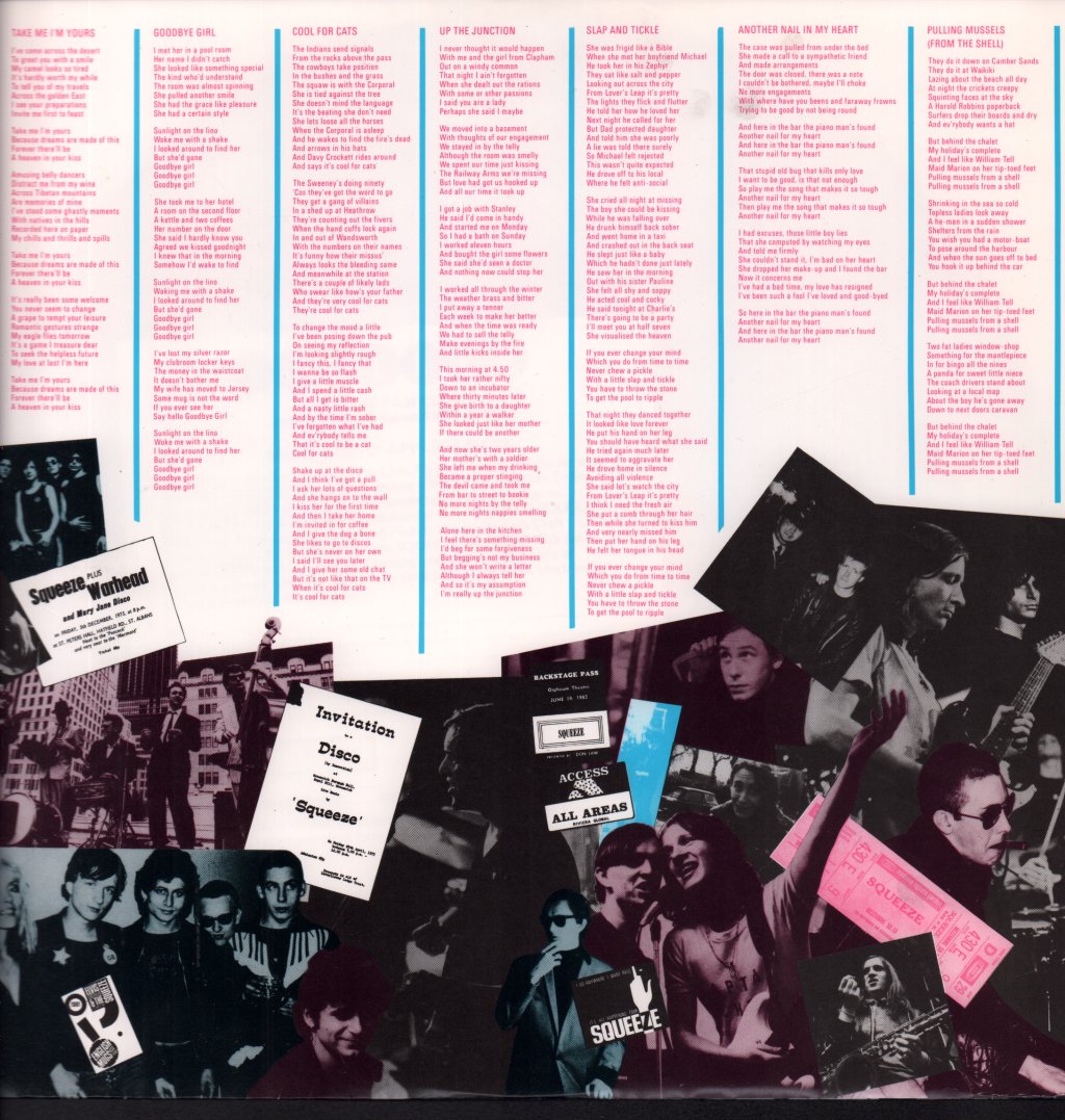 Squeeze - Singles 45'S And Under - Lp