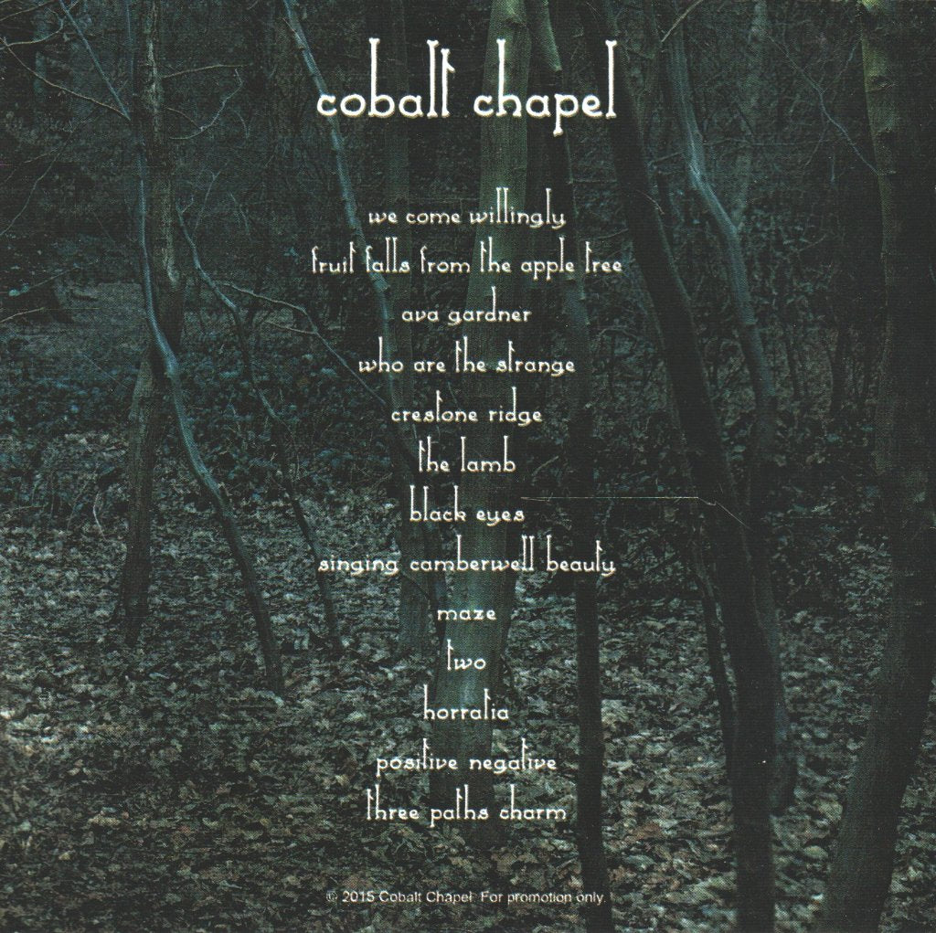 Cobalt Chapel - Cobalt Chapel - Cdr