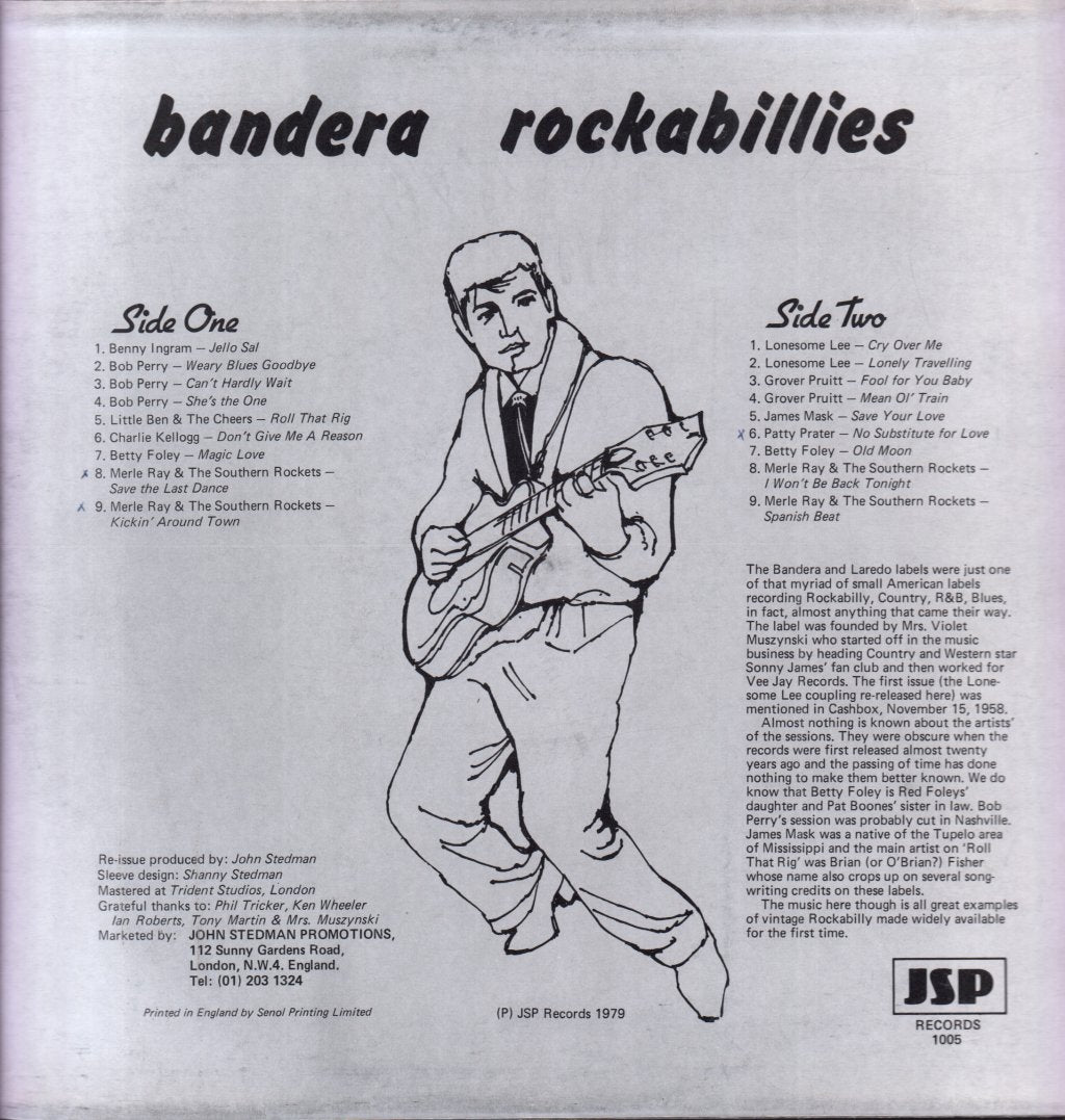 Various Artists - Bandera Rockabillies - Lp