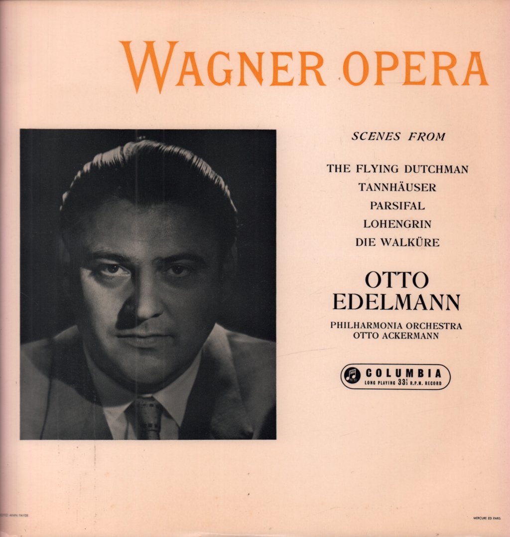 Otto Edelmann - Wagner Opera - Lp