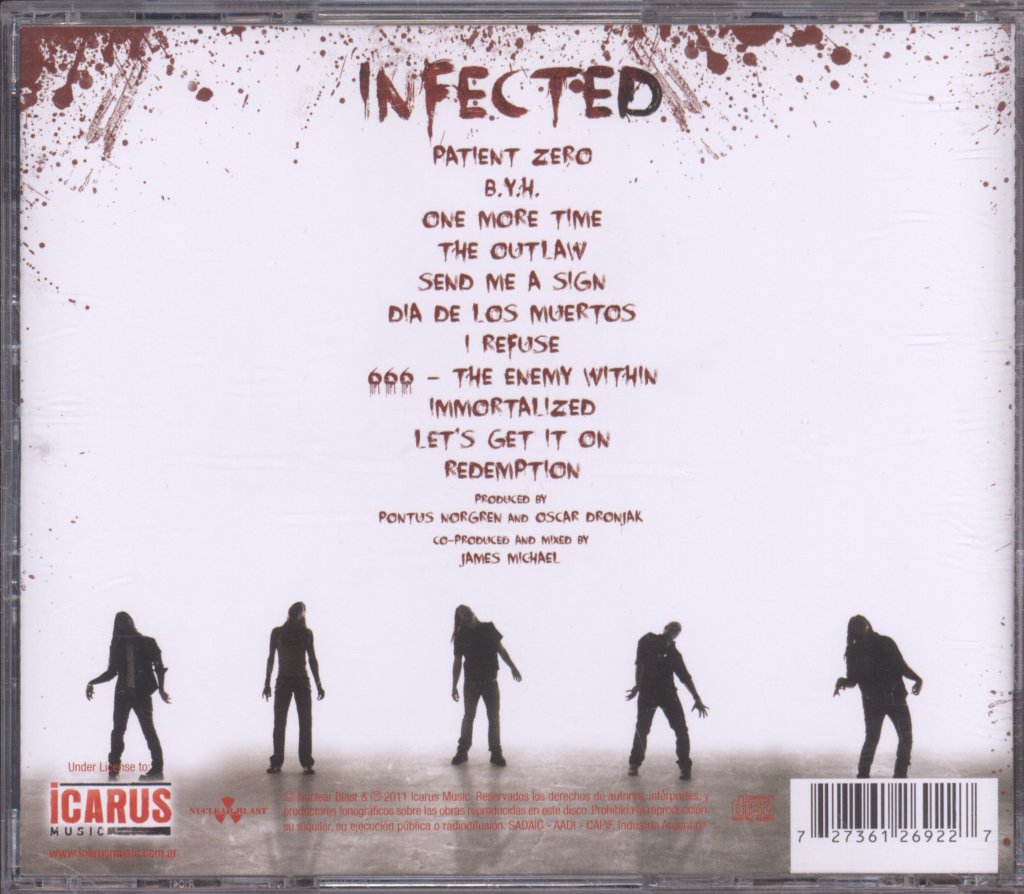 Hammerfall - Infected - Cd