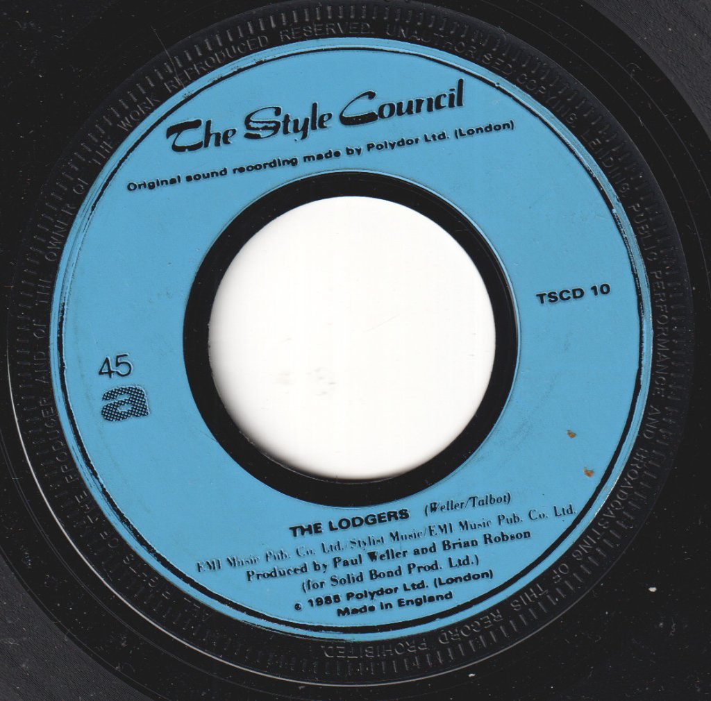 Style Council - Lodgers - 7 Inch