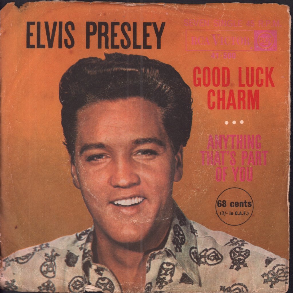 Elvis Presley - Good Luck Charm - 7 Inch