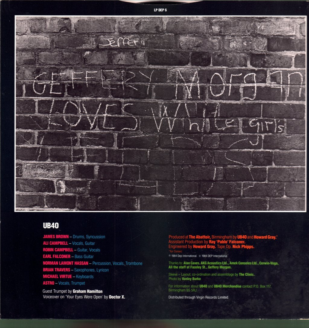UB40 - Geffrey Morgan - Lp