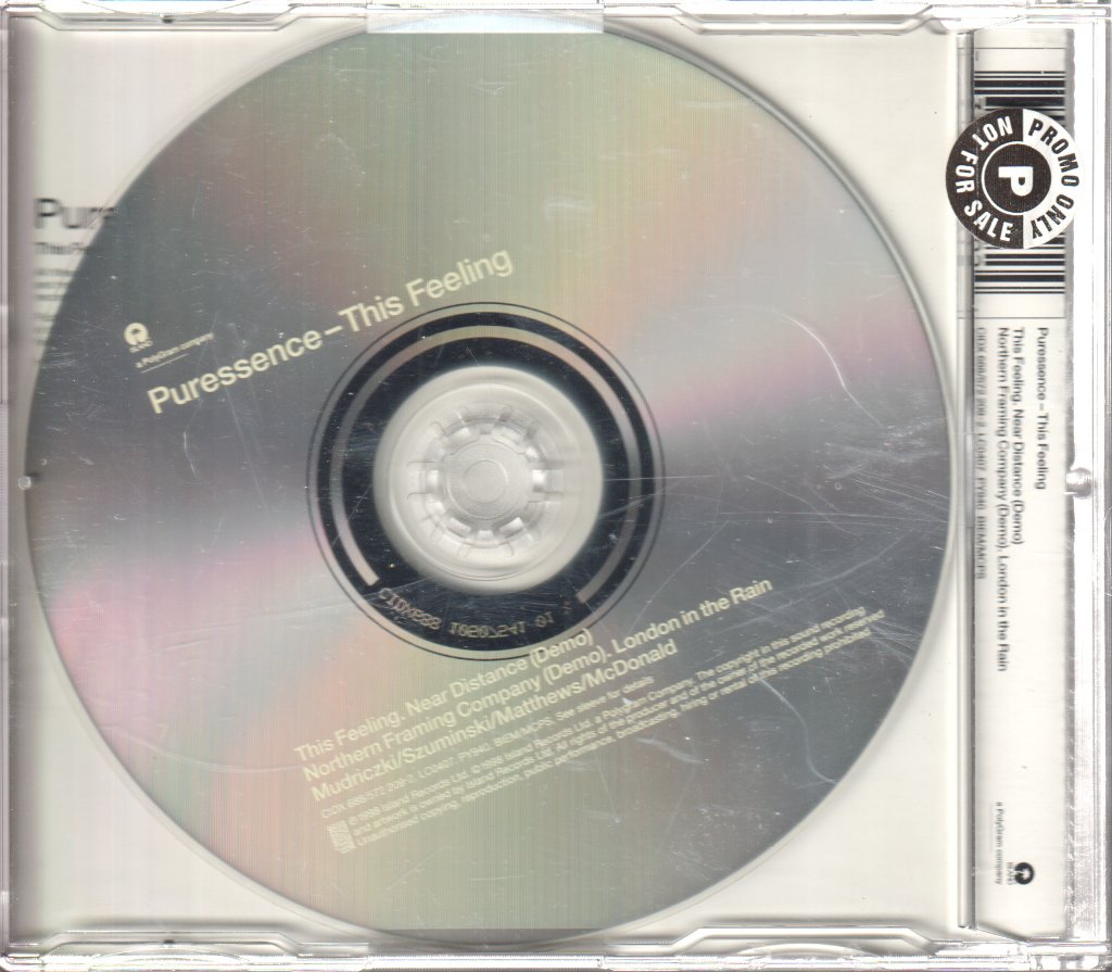 Puressence - This Feeling - Cd