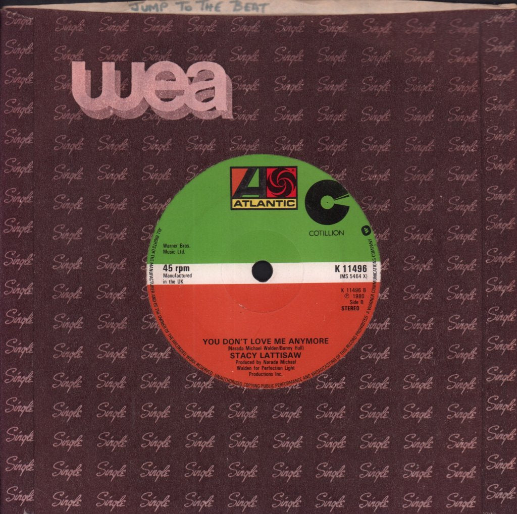 Stacy Lattisaw - Jump To The Beat - 7 Inch