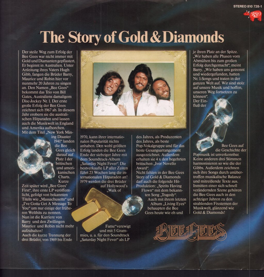 Bee Gees - Gold & Diamonds - Lp