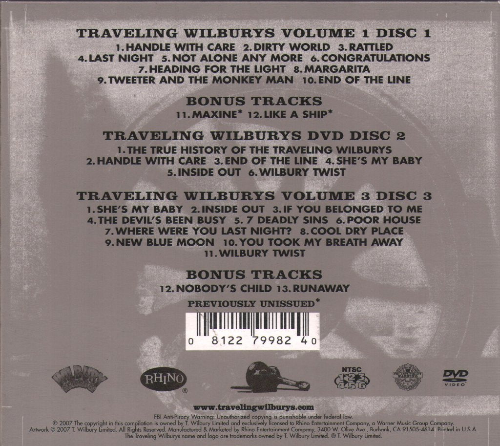 Traveling Wilburys - Traveling Wilburys Collection - Cd Set