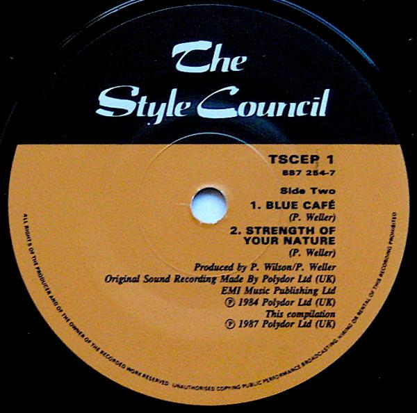 Style Council - Café Bleu - 7 Inch