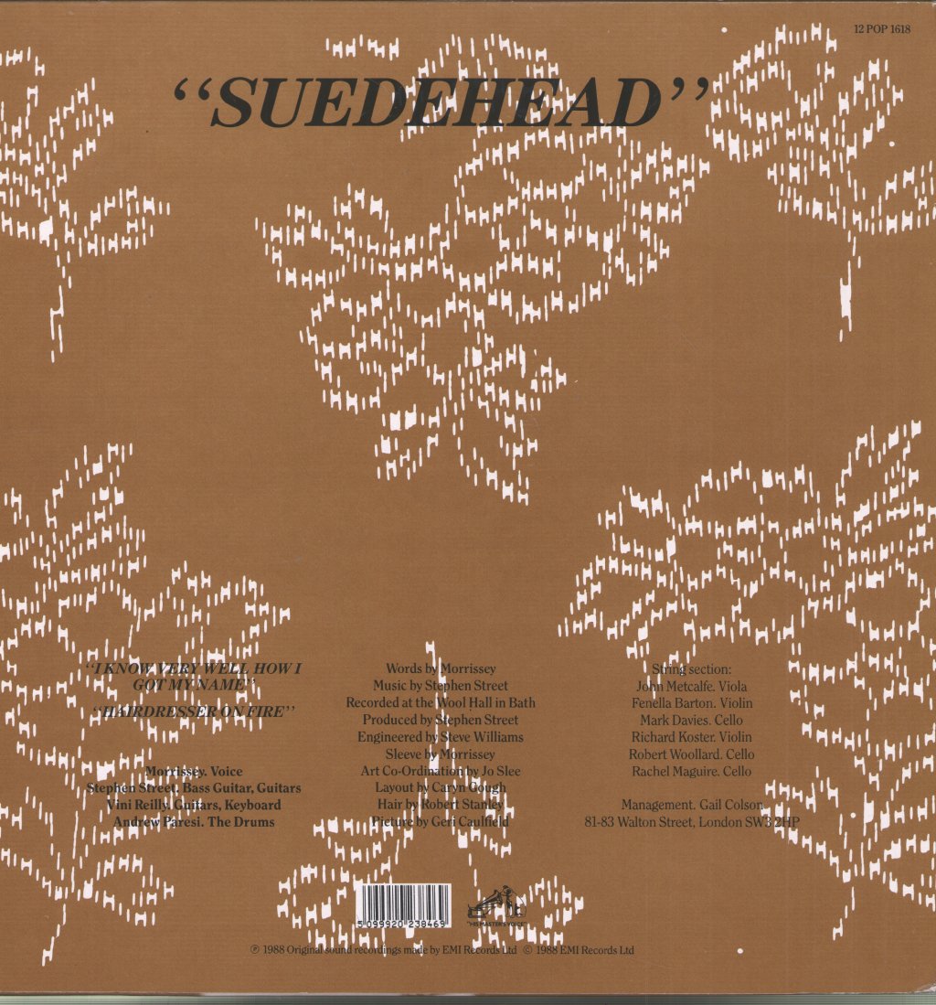 Morrissey - Suedehead - 12 Inch