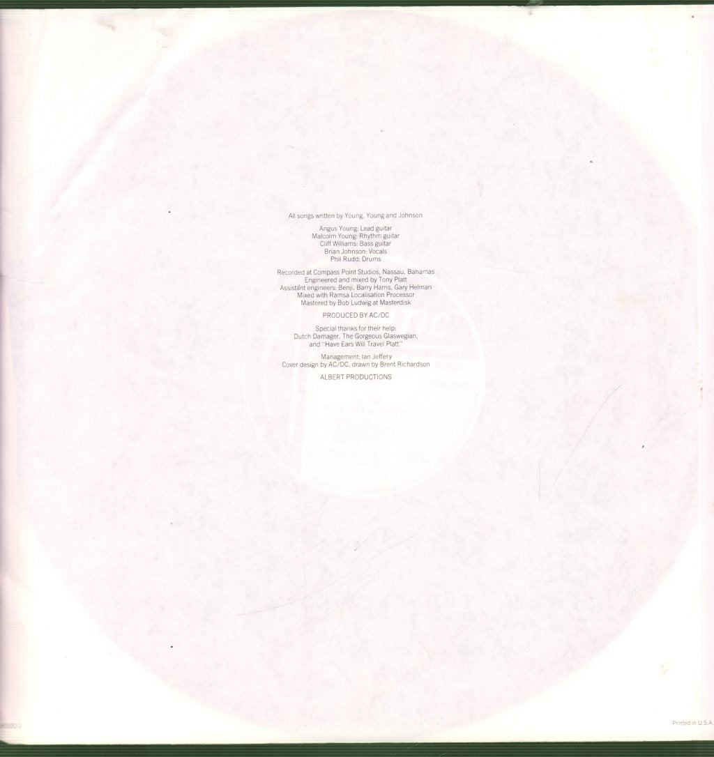 AC/DC - Flick Of The Switch - Lp