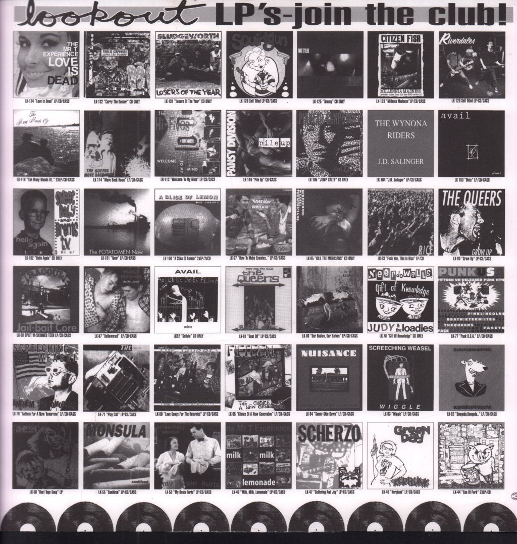 Queers - Love Songs For The Retarded - Lp