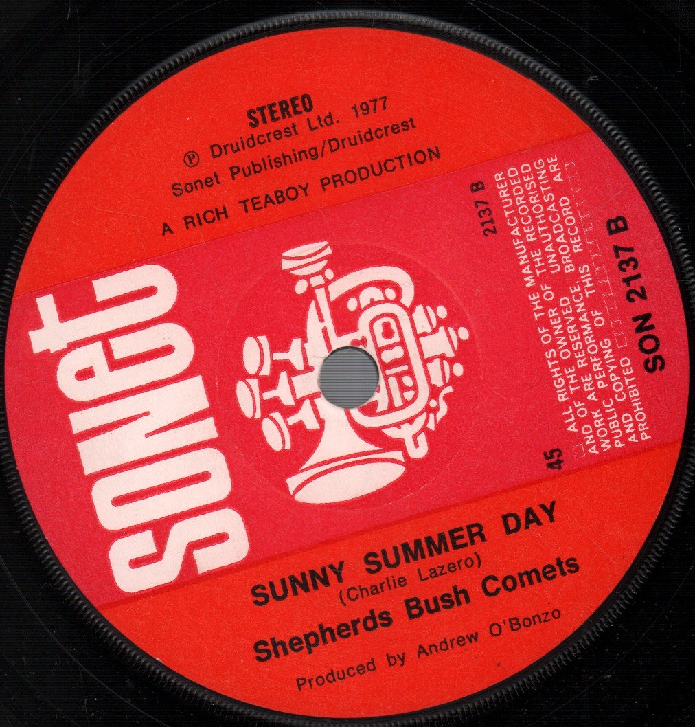 Shepherds Bush Comets - New Wave - 7 Inch