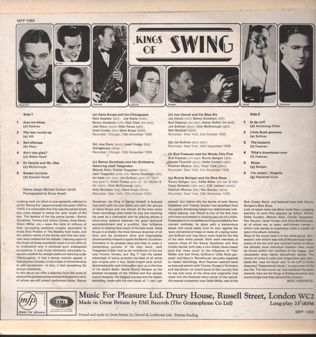 Various Artists - Kings Of Swing - Lp