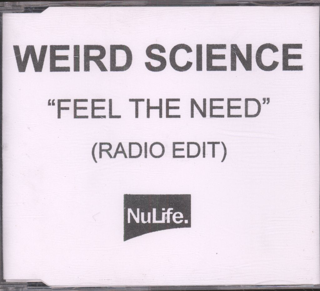 Weird Science - Feel The Need - Cdr
