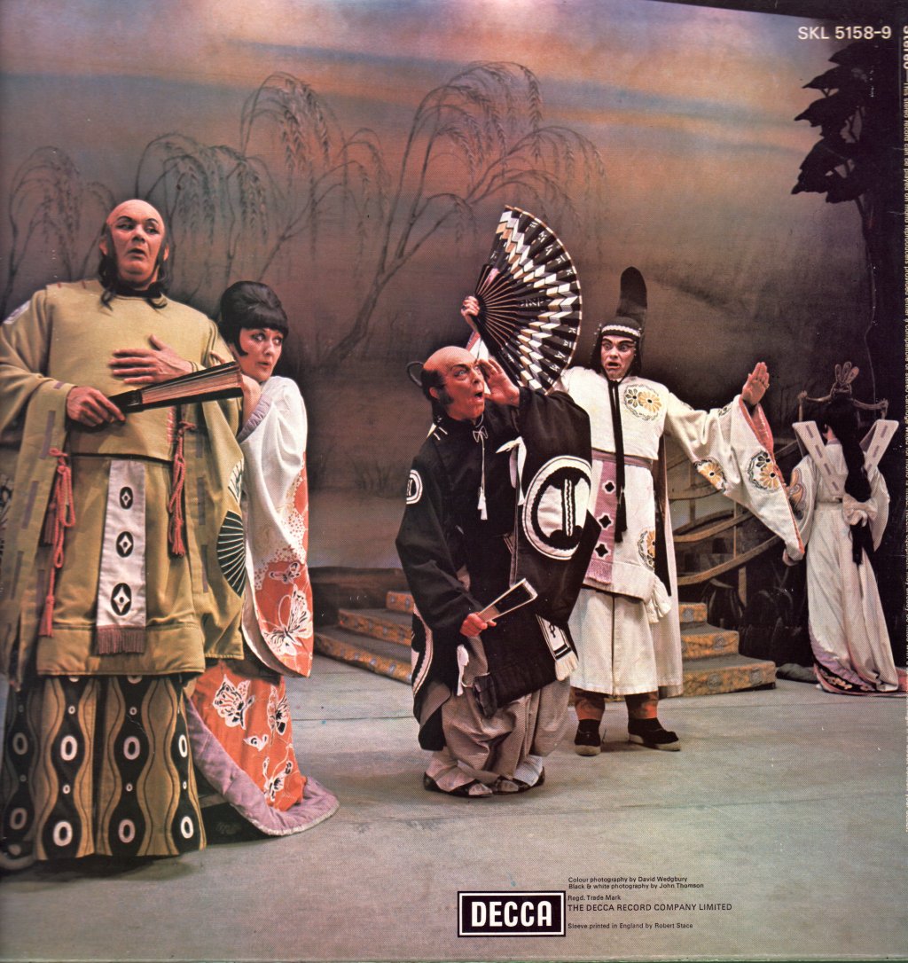 Gilbert And Sullivan - Mikado - Double Lp