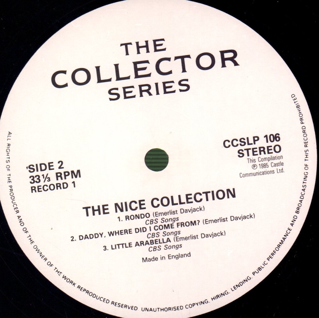 Nice - Collection - Double Lp