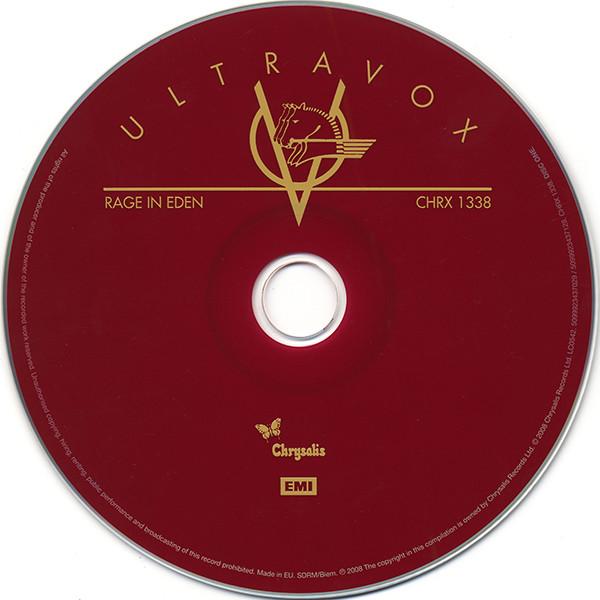 Ultravox - Rage In Eden - Cd