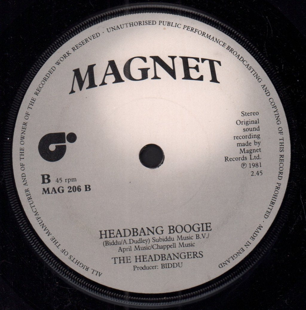 Headbangers - Status Rock - 7 Inch