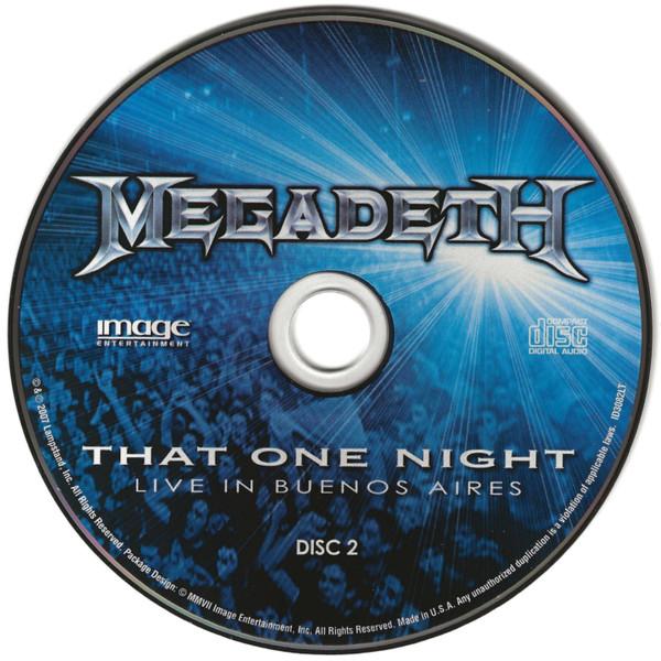 Megadeth - That One Night: Live In Buenos Aires - Double Cd