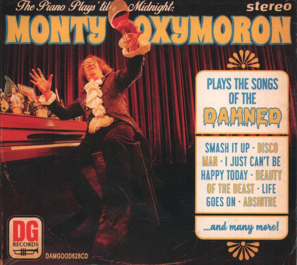 Monty Oxymoron - Piano Plays 'til Midnight: Monty Oxymoron Plays the Songs of the Damned - Cd