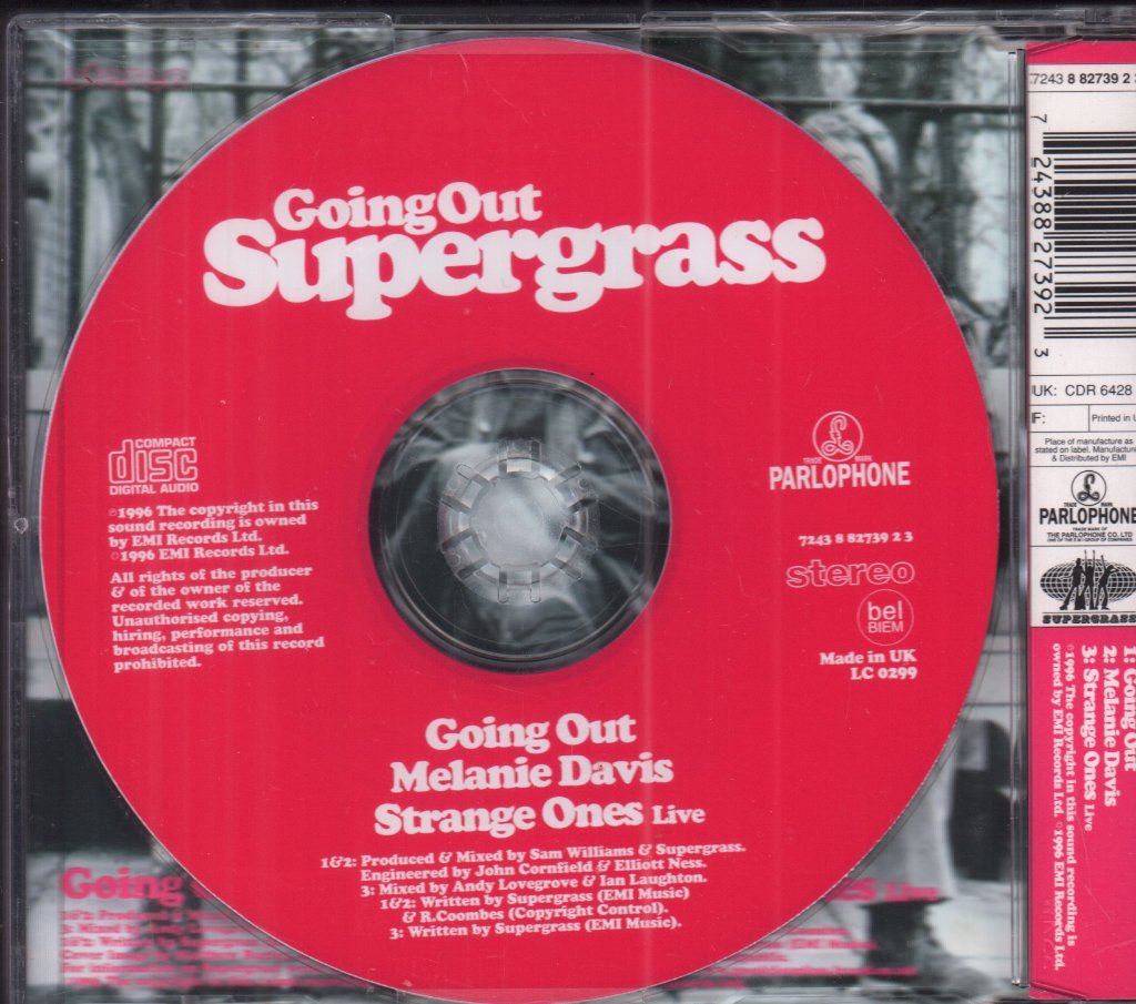 Supergrass - Going Out - Cd