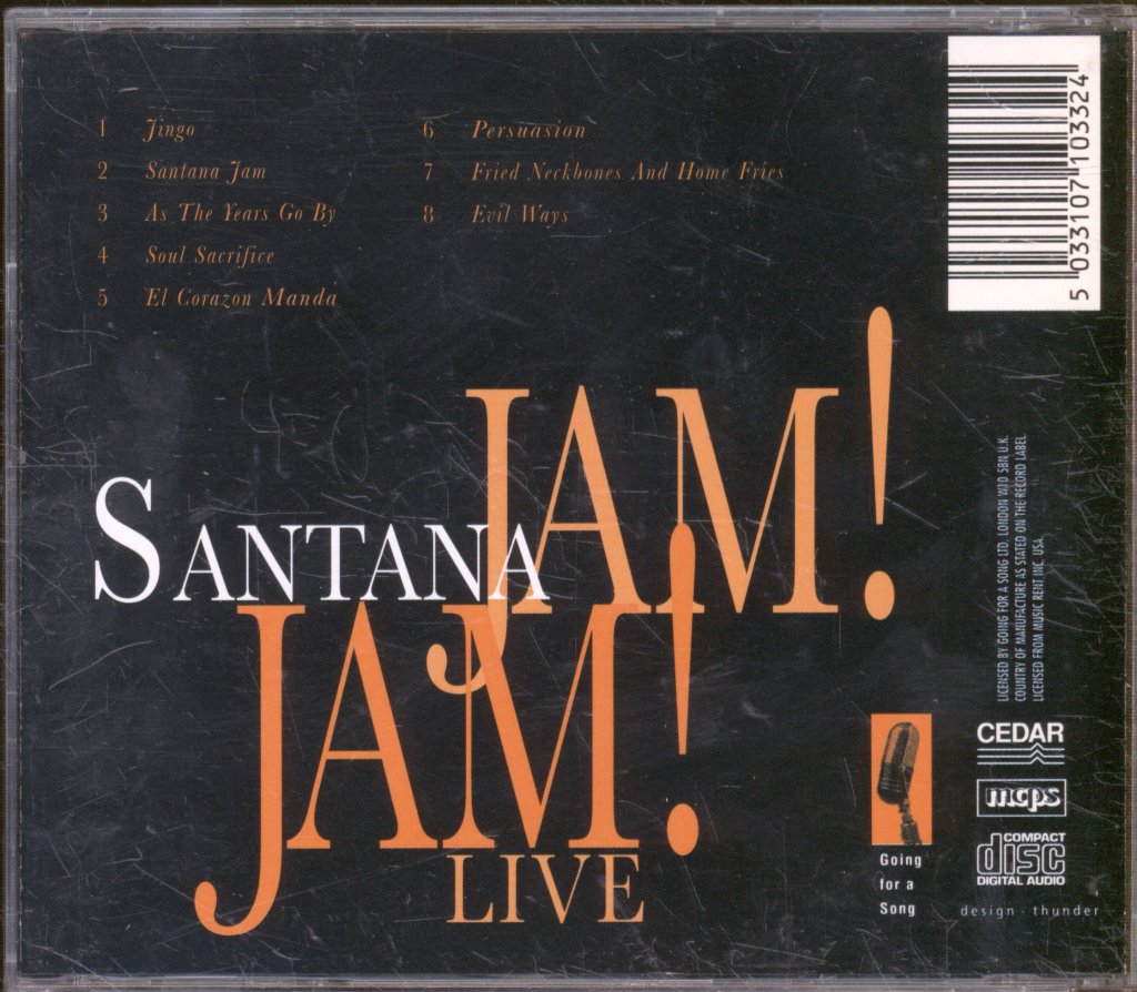 Santana - Santana Jam! Live - Cd