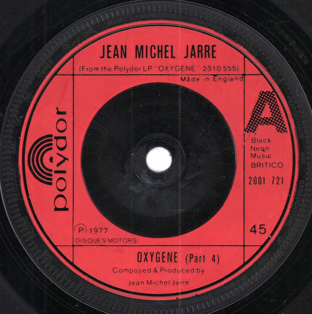 Jean Michel Jarre - Oxygene Part 4 - 7 Inch