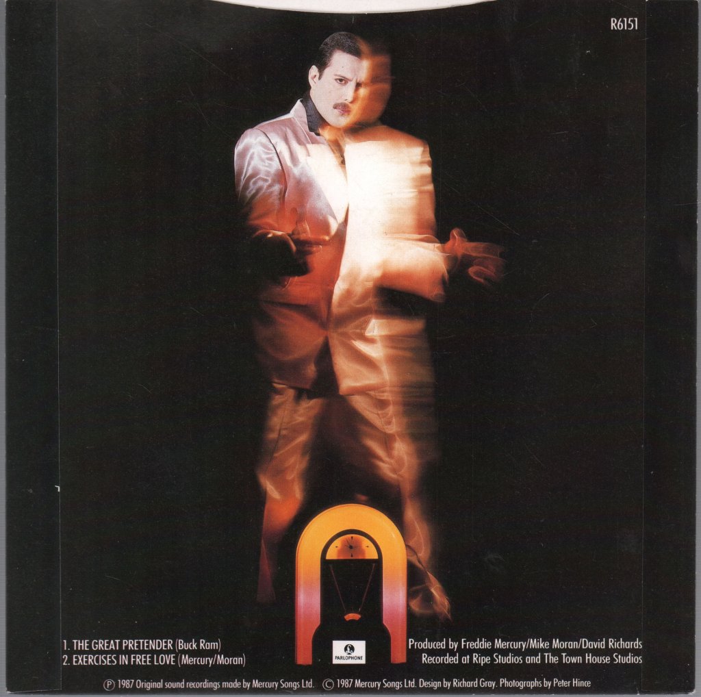 Freddie Mercury - Great Pretender - 7 Inch