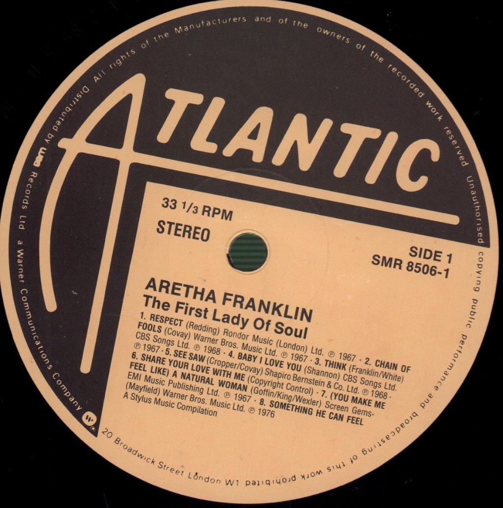 Aretha Franklin - First Lady Of Soul - Double Lp