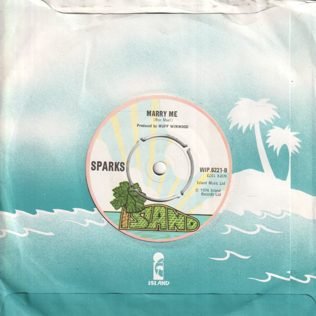 Sparks - Something For The Girl With Everything - 7 Inch