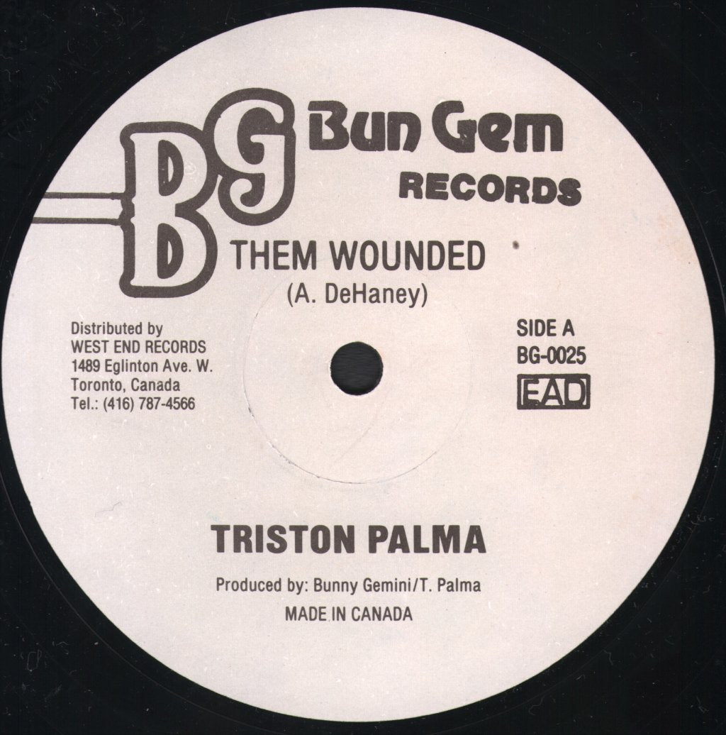 Triston Palma / Tony Hoof - Them Wounded / Baby Love - 12 Inch