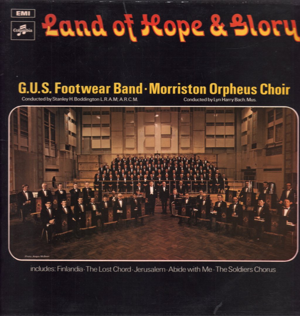 G.U.S. Footwear Band - Land Of Hope & Glory - Lp