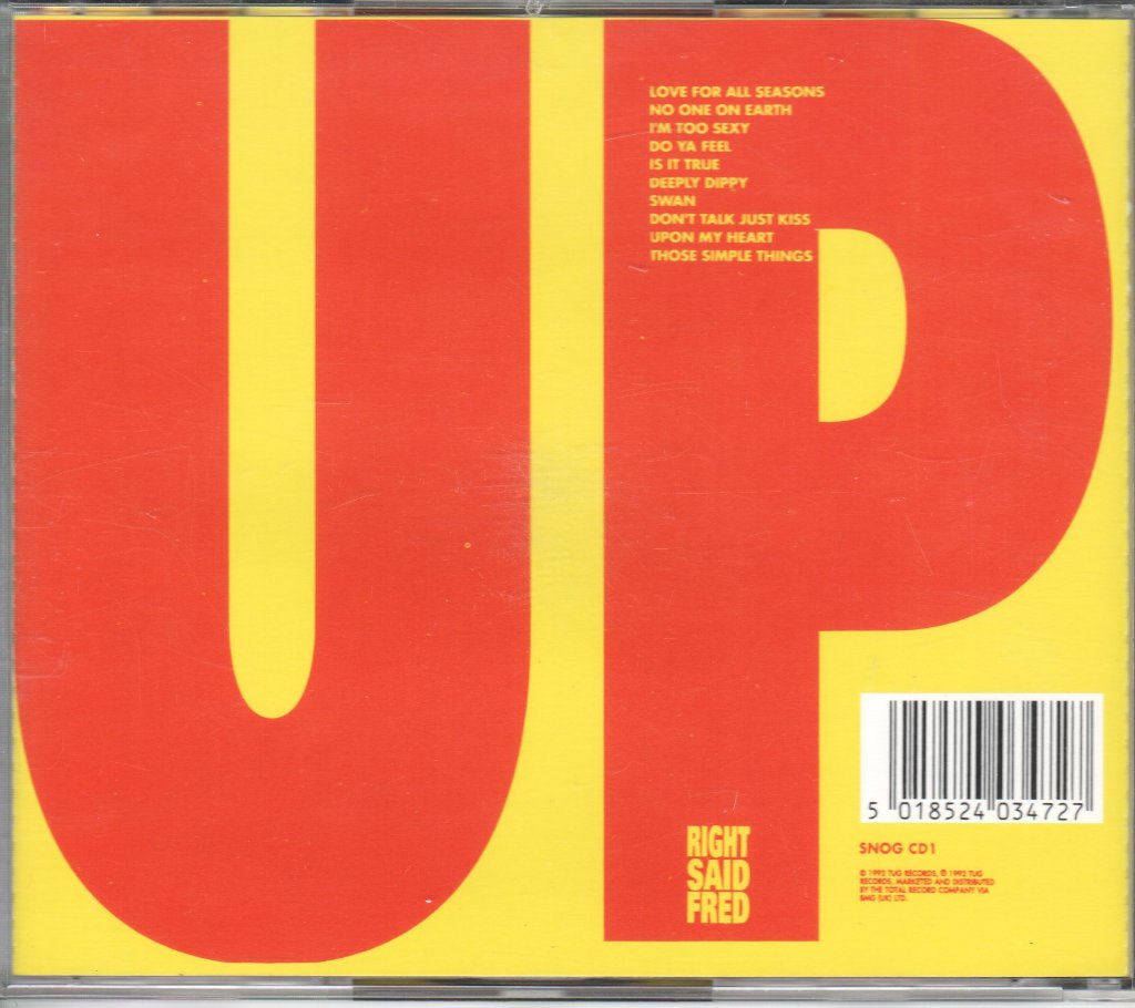 Right Said Fred - Up - Cd