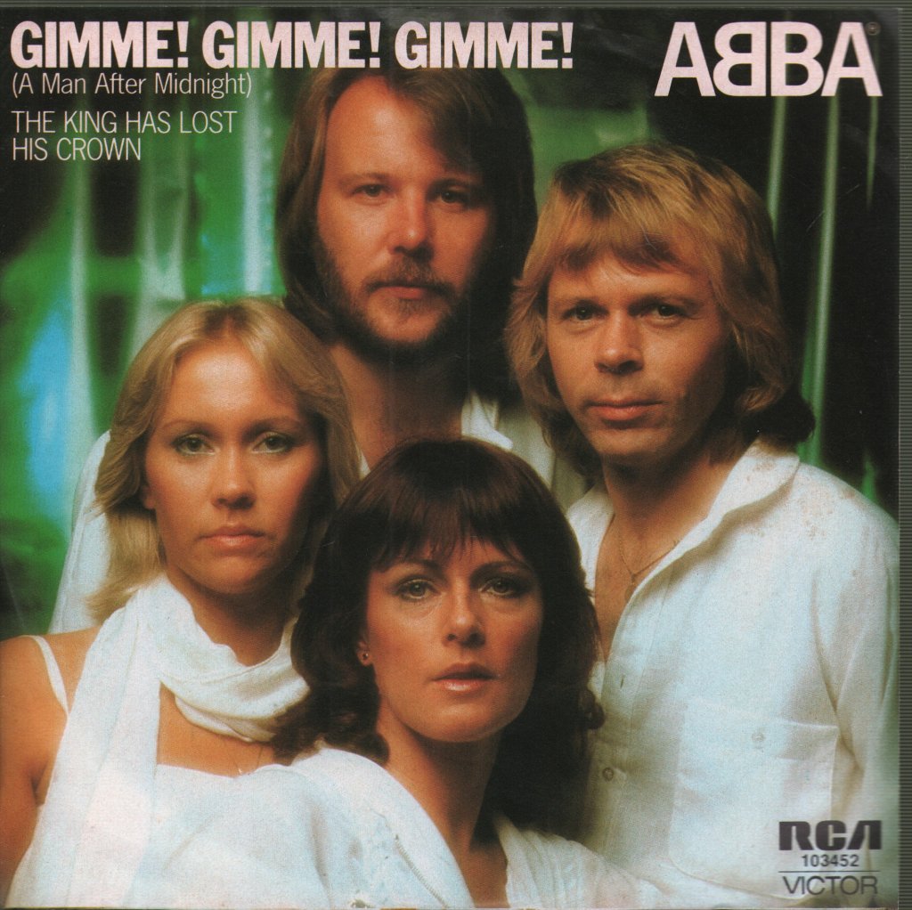 ABBA - Gimme! Gimme! Gimme! (A Man After Midnight) - 7 Inch